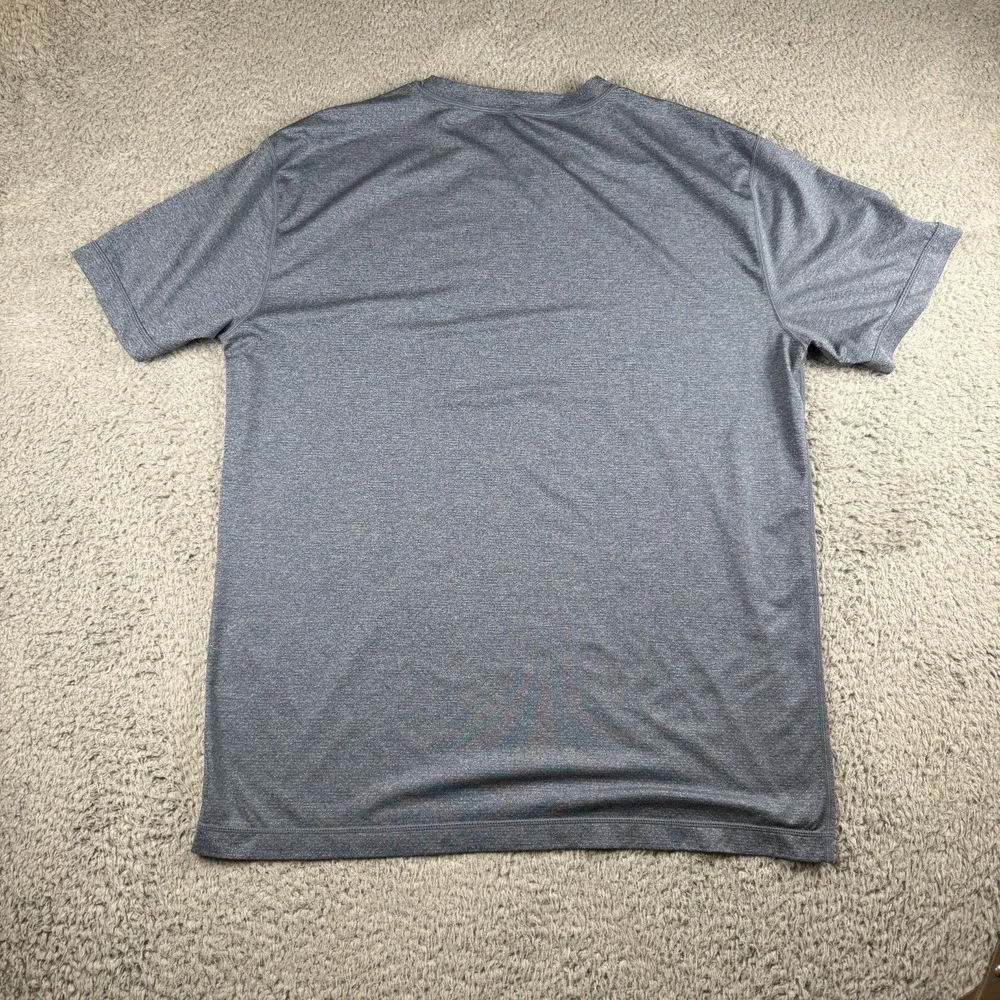 Vuori Shirt Mens L/XL Blue Heather Performance Pocket Tee - Picture 4 of 5